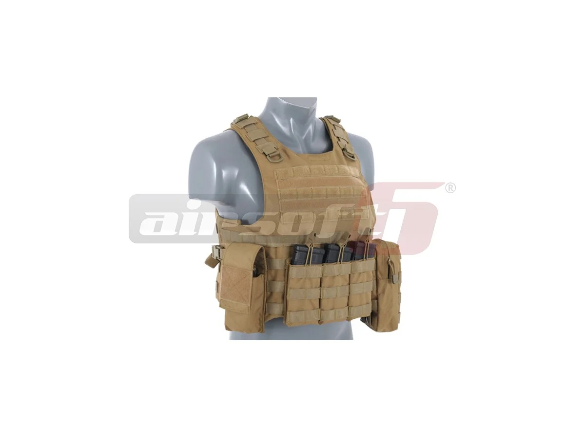 8Fields Tactical Vest AAV FSBE Coyote 4