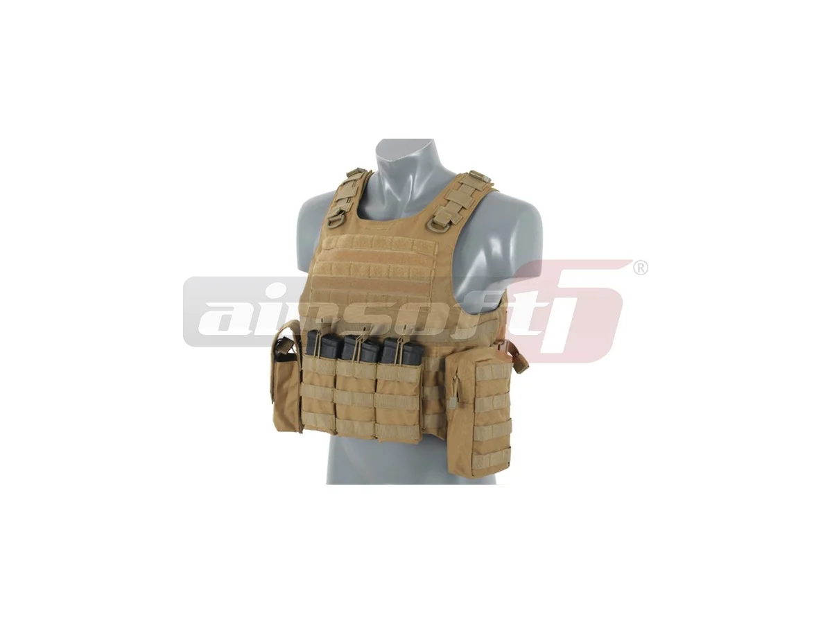 8Fields Tactical Vest AAV FSBE Coyote 5
