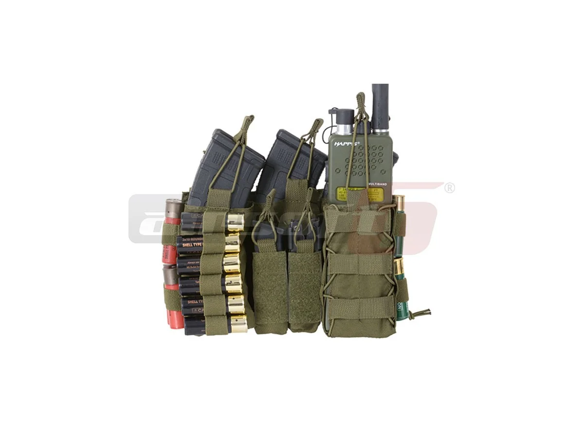 8Fields Admin Pouch Molle Olive 4