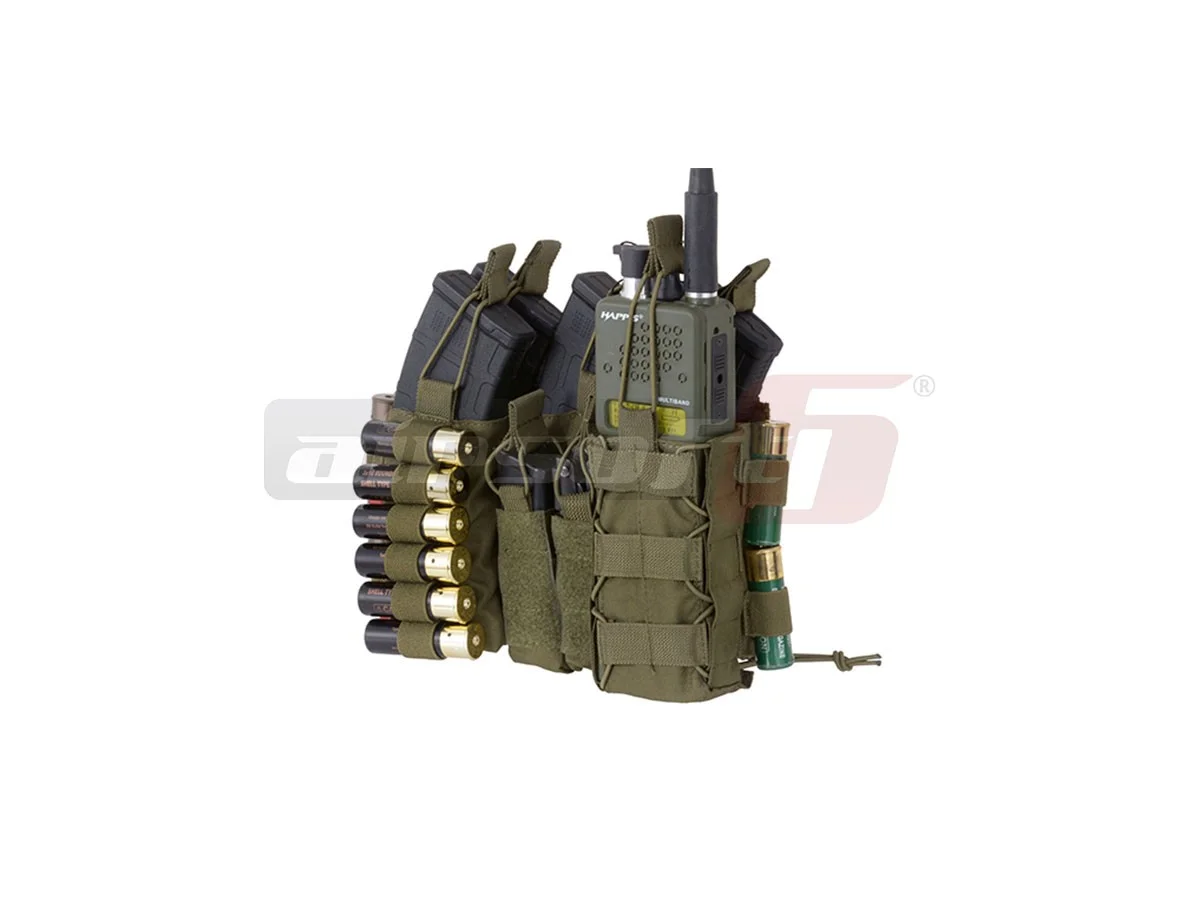 8Fields Admin Pouch Molle Olive 2