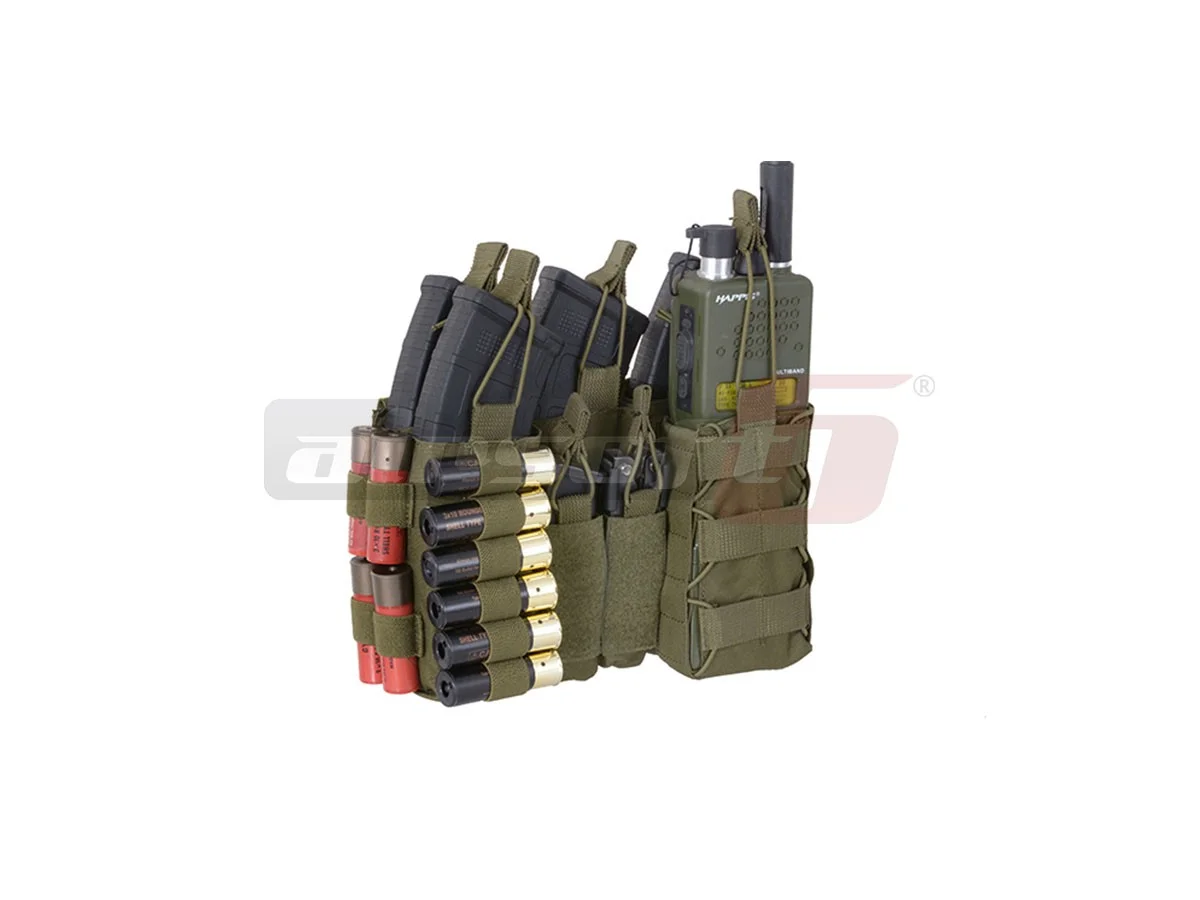 8Fields Admin Pouch Molle Olive 3