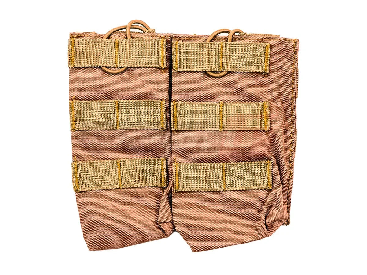 8Fields Open Top Double AK Pouch Coyote 2
