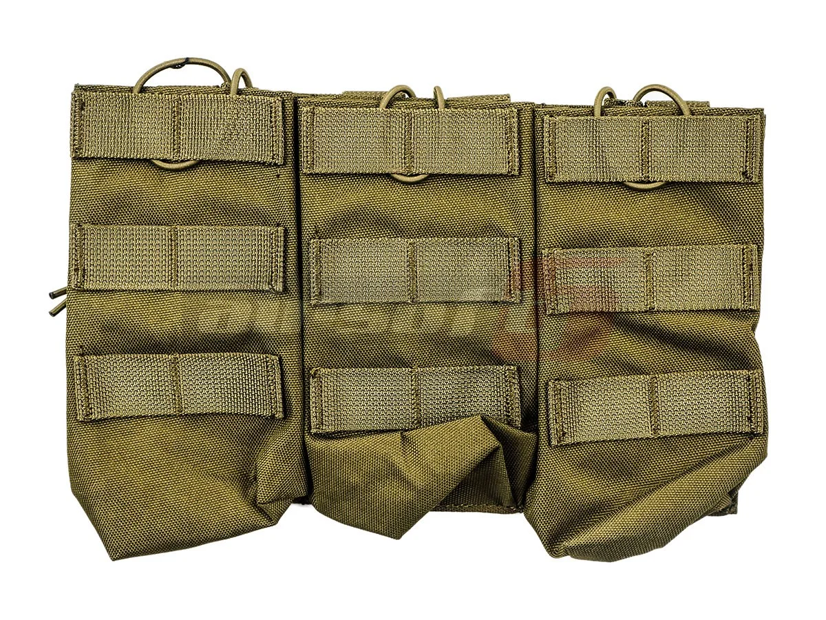 8Fields Open Top Triple AK Pouch Olive 2