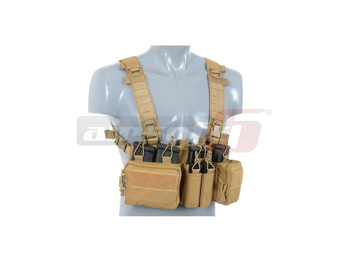 8Fields chest rig buckle up Recce Coyote 2