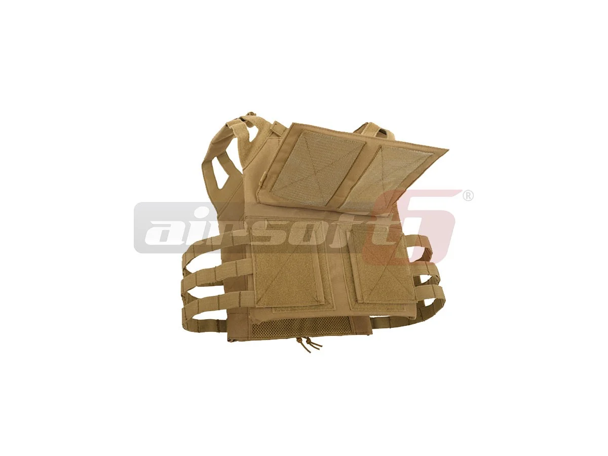 8Fields Tactical Vest Jump SAPI Plates Coyote 4