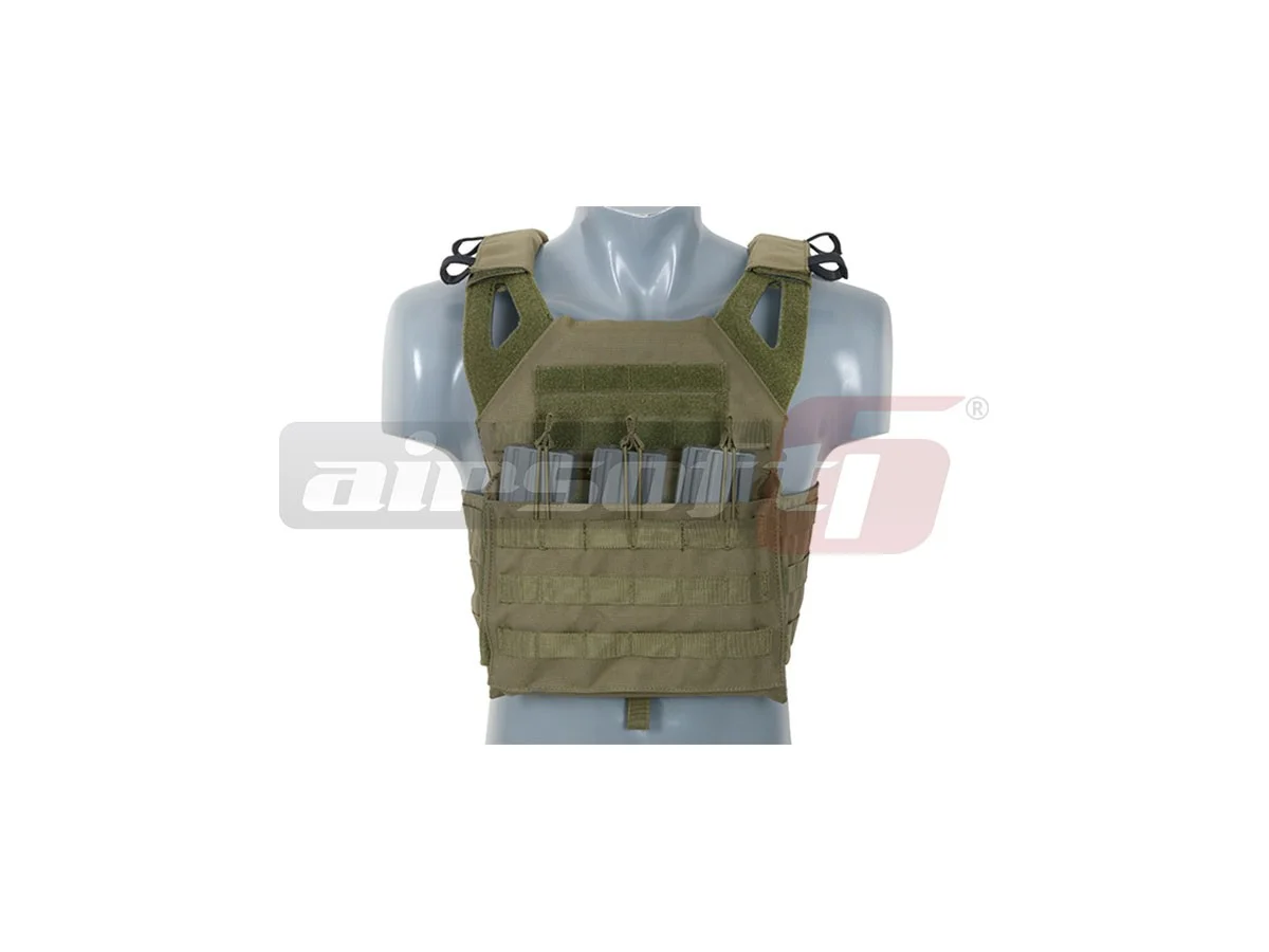 8Fields Plate Carrier Jump Slim Olive 6