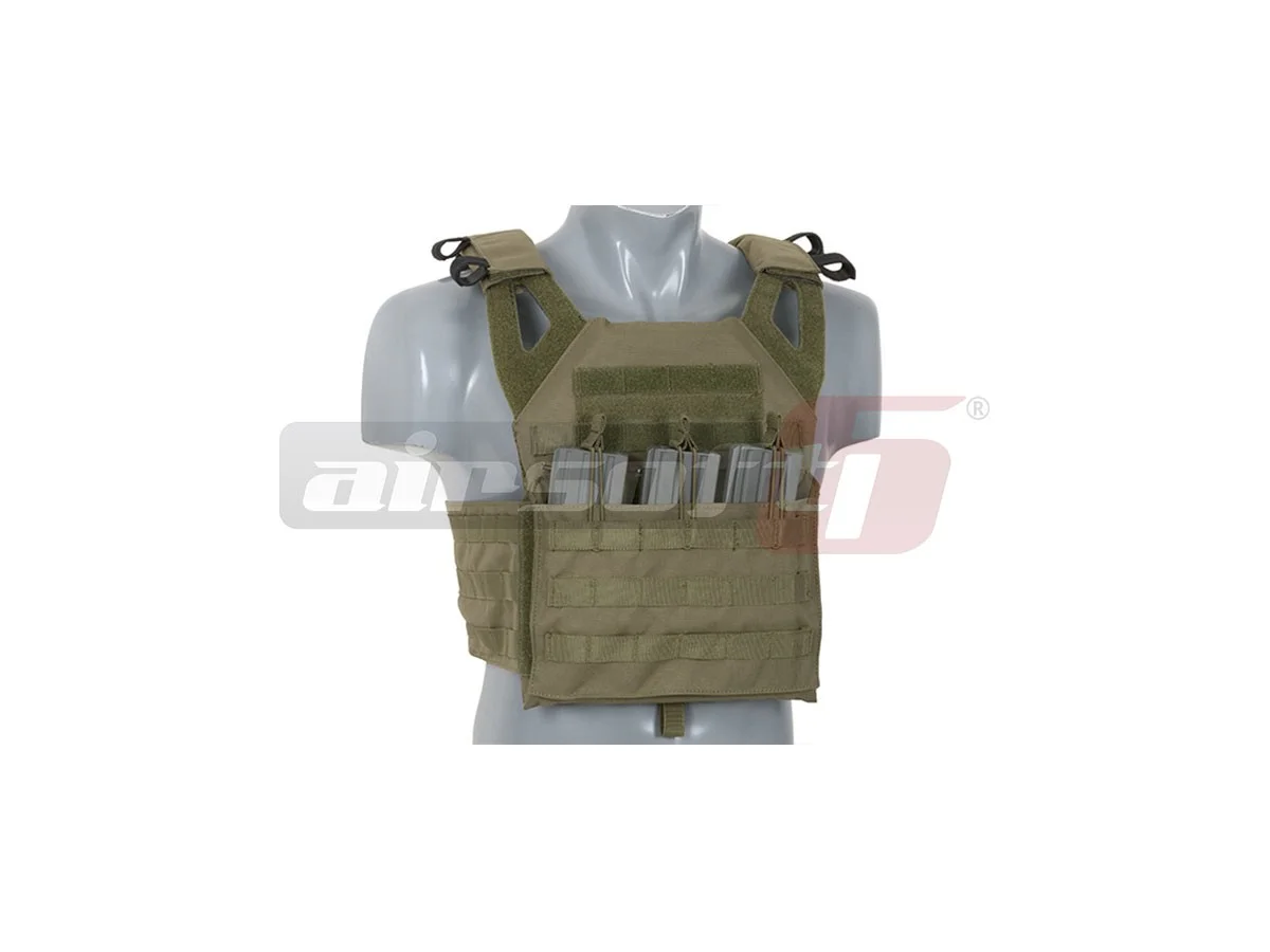 8Fields Plate Carrier Jump Slim Olive 2