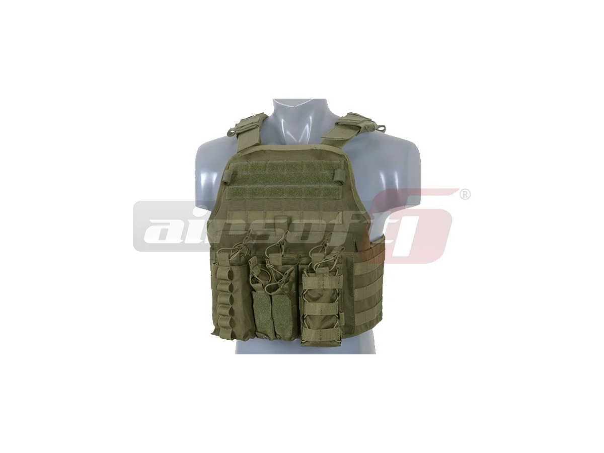 8Fields Multi-Mission Tactical Vest Olive 2
