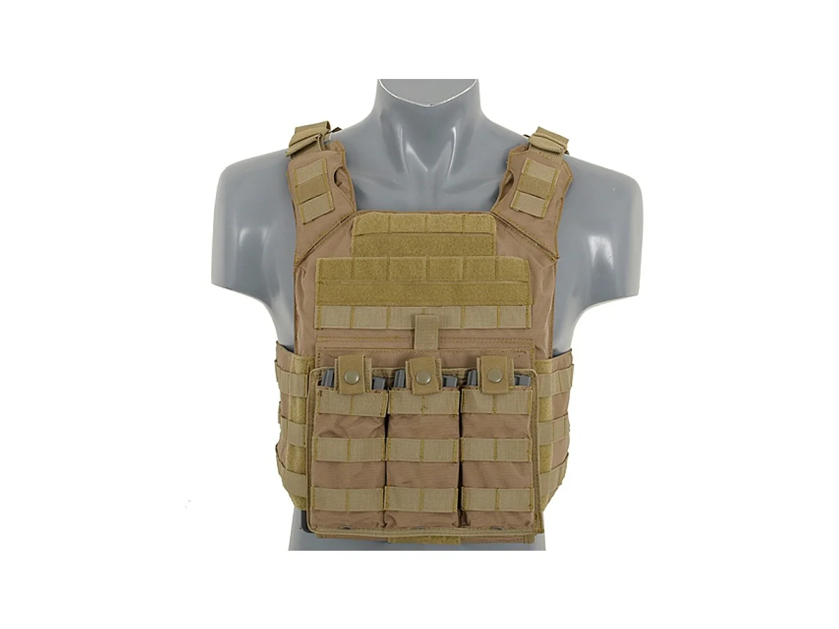 8Fields First Responder Coyote Plate Carrier 6