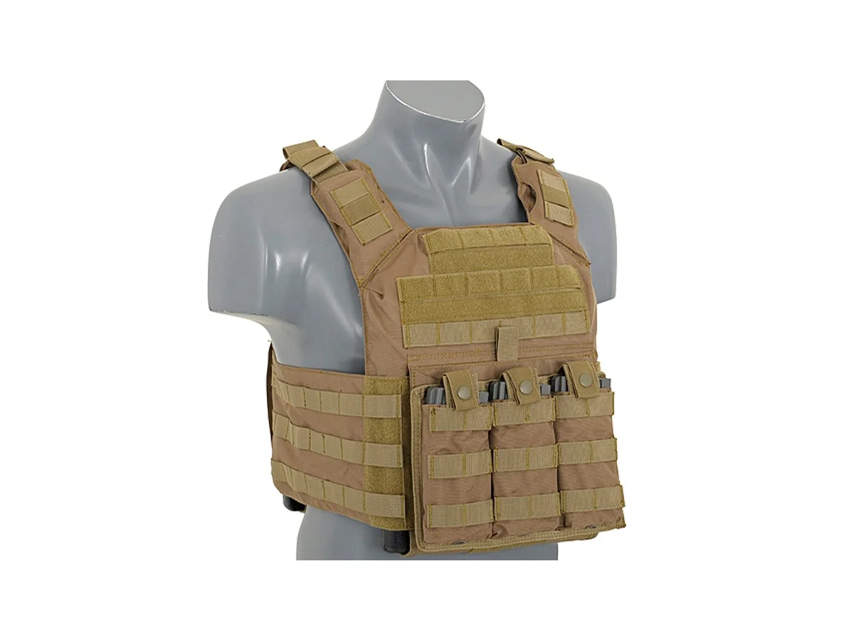 8Fields First Responder Coyote Plate Carrier 5