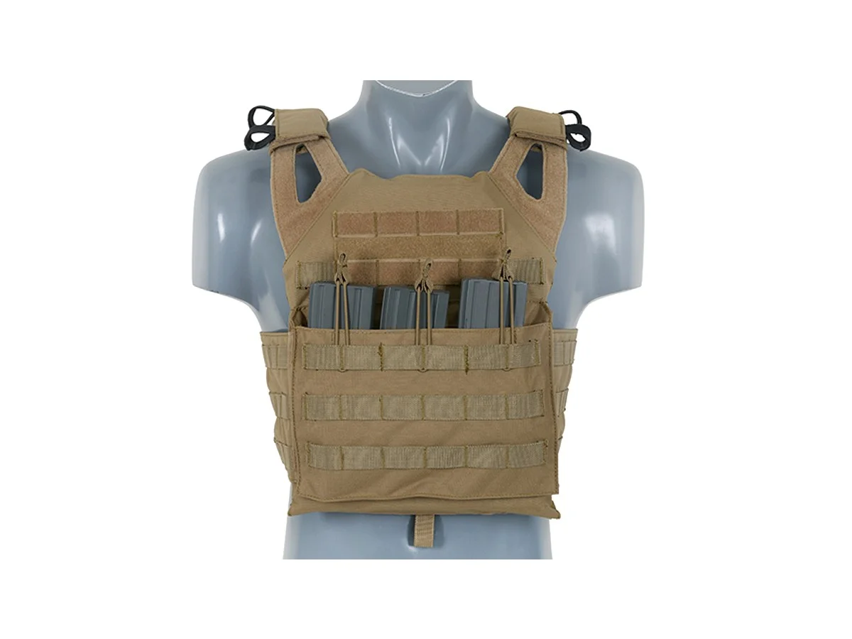 8Fields Jump Cummerbund Coyote Plate Carrier 4