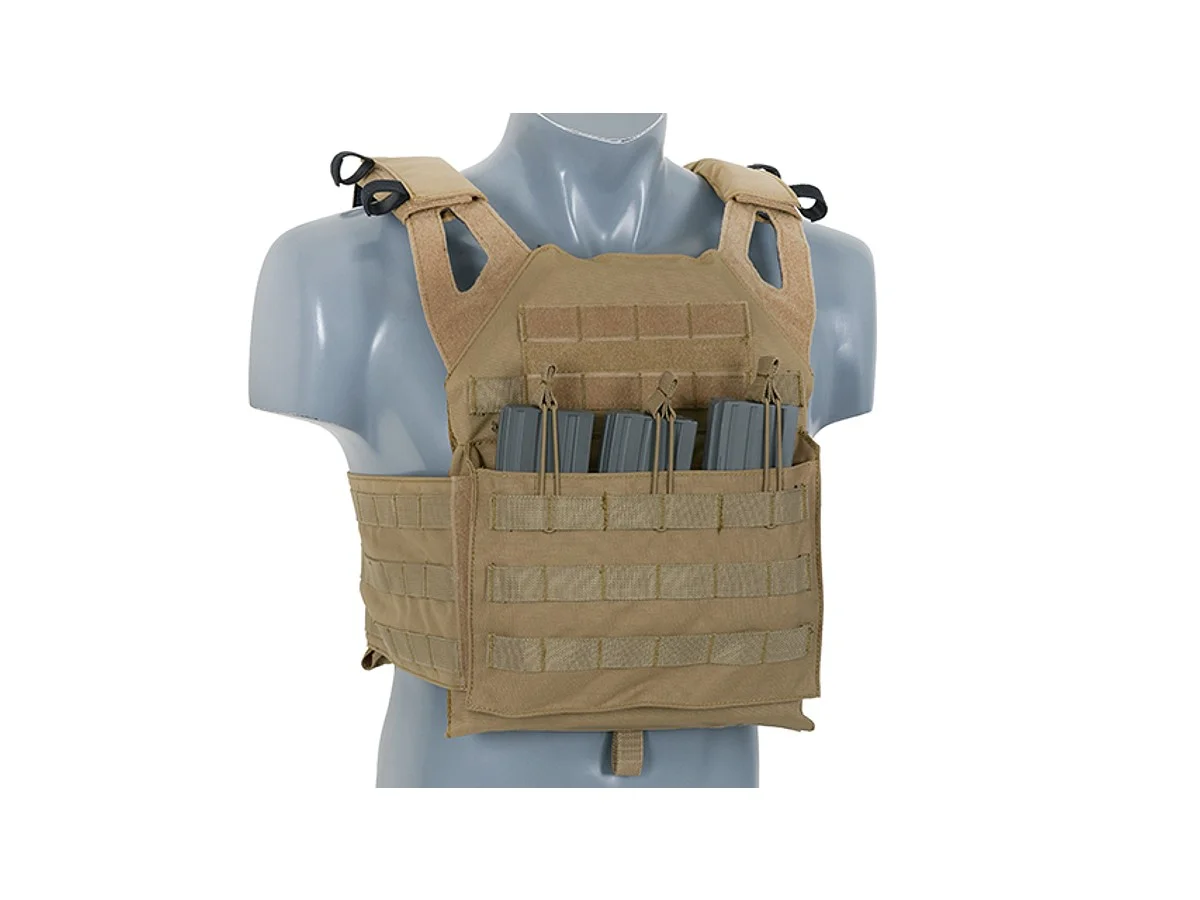 8Fields Jump Cummerbund Coyote Plate Carrier 2