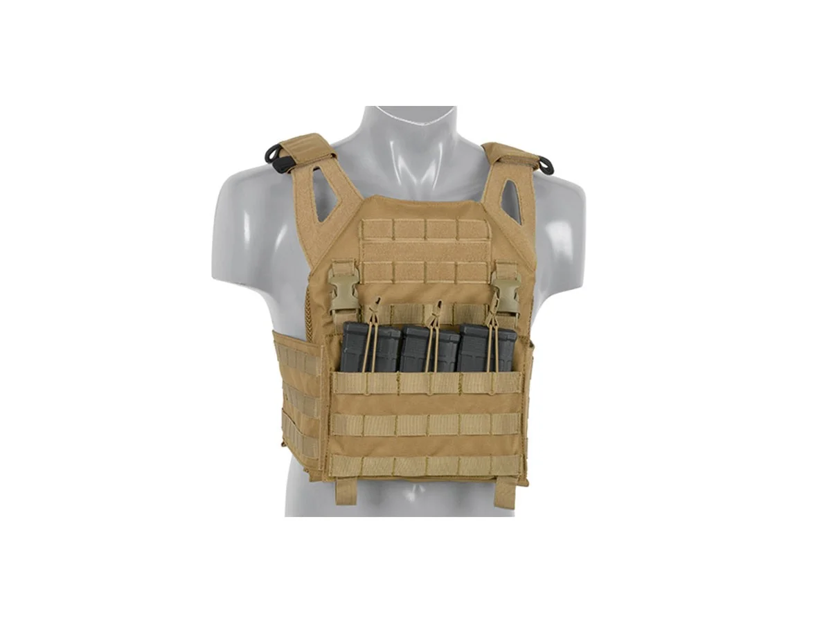 8Fields Plate Carrier Jump Buckle Up Cummerbund Coyote 2