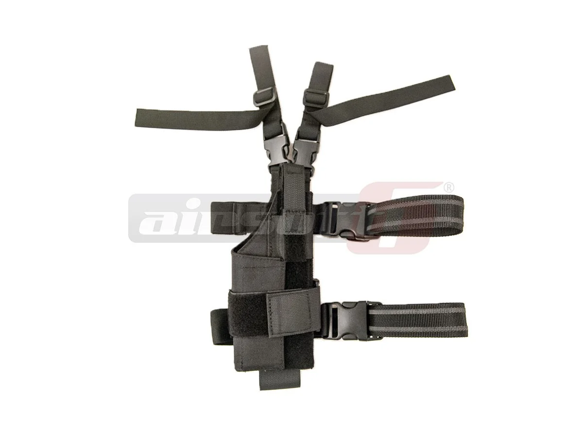 8Fields Modular Pistol Holster for Thigh Black 3