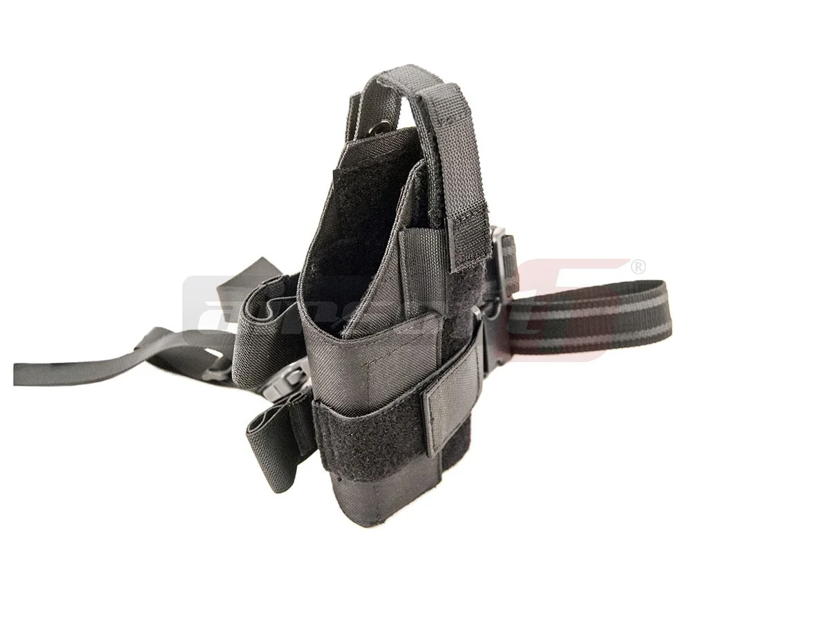 8Fields Modular Pistol Holster for Thigh Black 2
