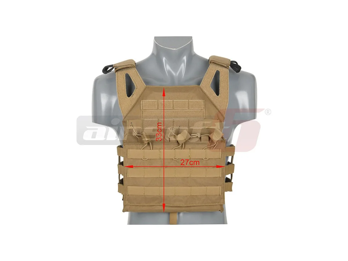 8Fields Tactical Vest Jump SAPI Plates V2 CB 3