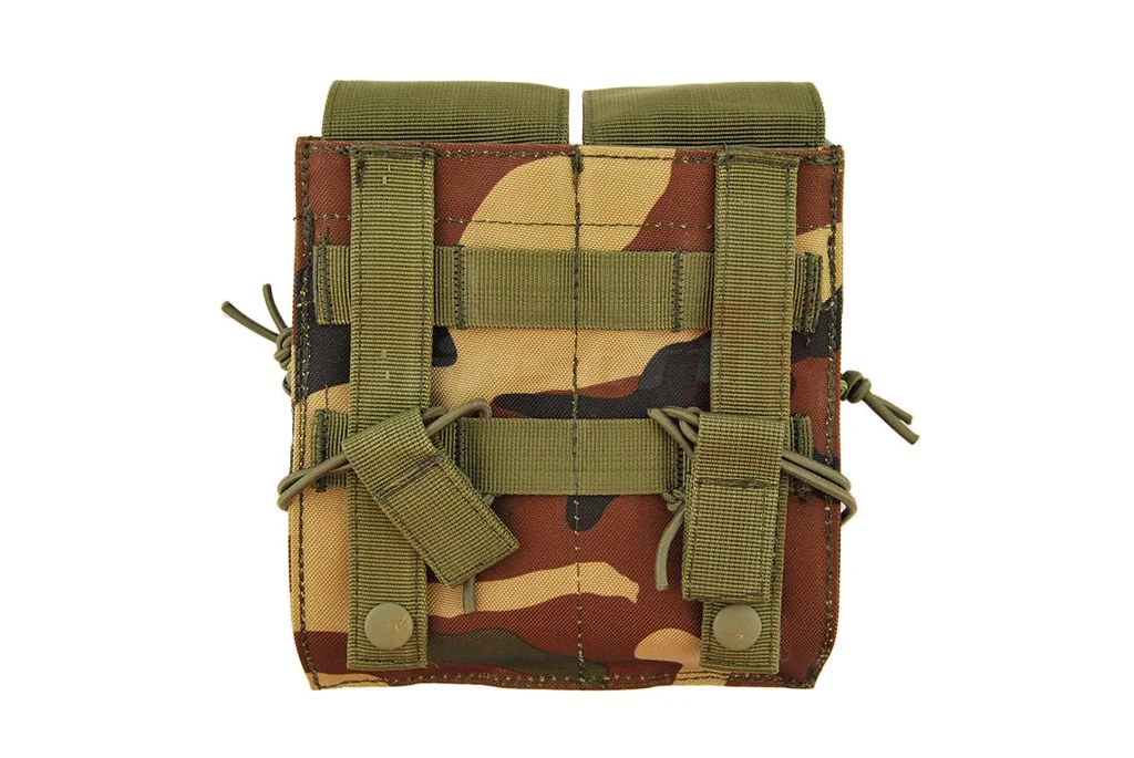 8fields Double Pouch for M4/M16 Magazines Woodland 4