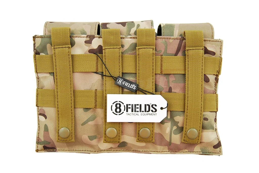 8Fields Triple Magazine Pouch for M4/M16 Multicam 2