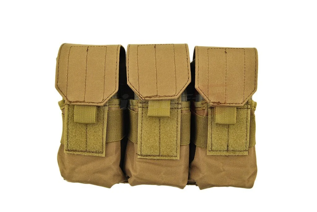 8Fields Triple Magazine Pouch for M4/M16 Coyote 4
