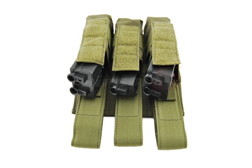 8Fields Triple Magazine Pouch MP5 Olive 2