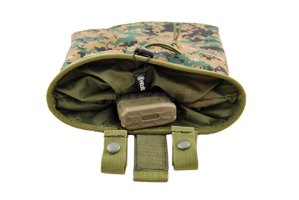 8Fields Dump Pouch with Digital Woodland Packing 2