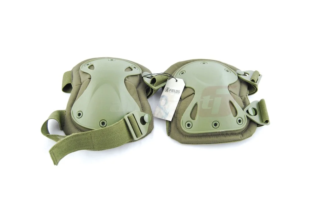 8Fields Knee Pads Olive 5