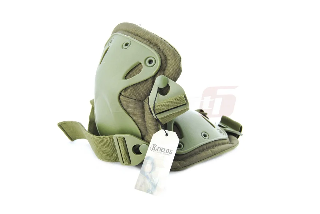 8Fields Knee Pads Olive 3
