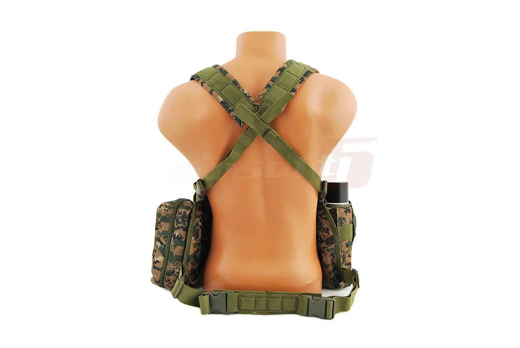 8Fields Tactical Utility Harness Recon Digital Woodland 3
