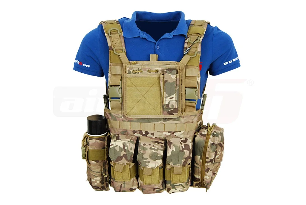 8Fields Tactical Recon Command Harness Multicam 2