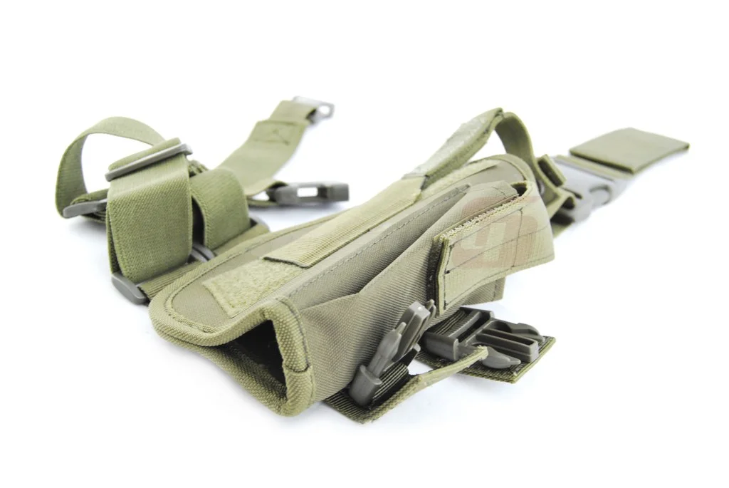 8Fields Universal Pistol Holster for Thigh Olive 2