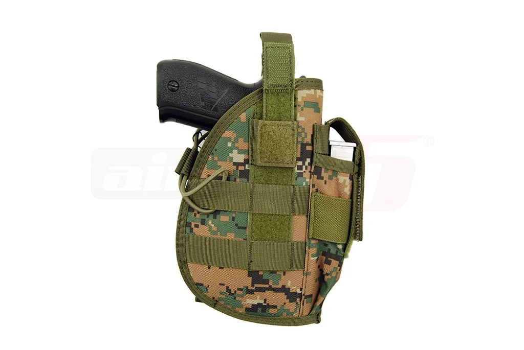 8Fields Universal Pistol Holster Molle Digital Woodland 2