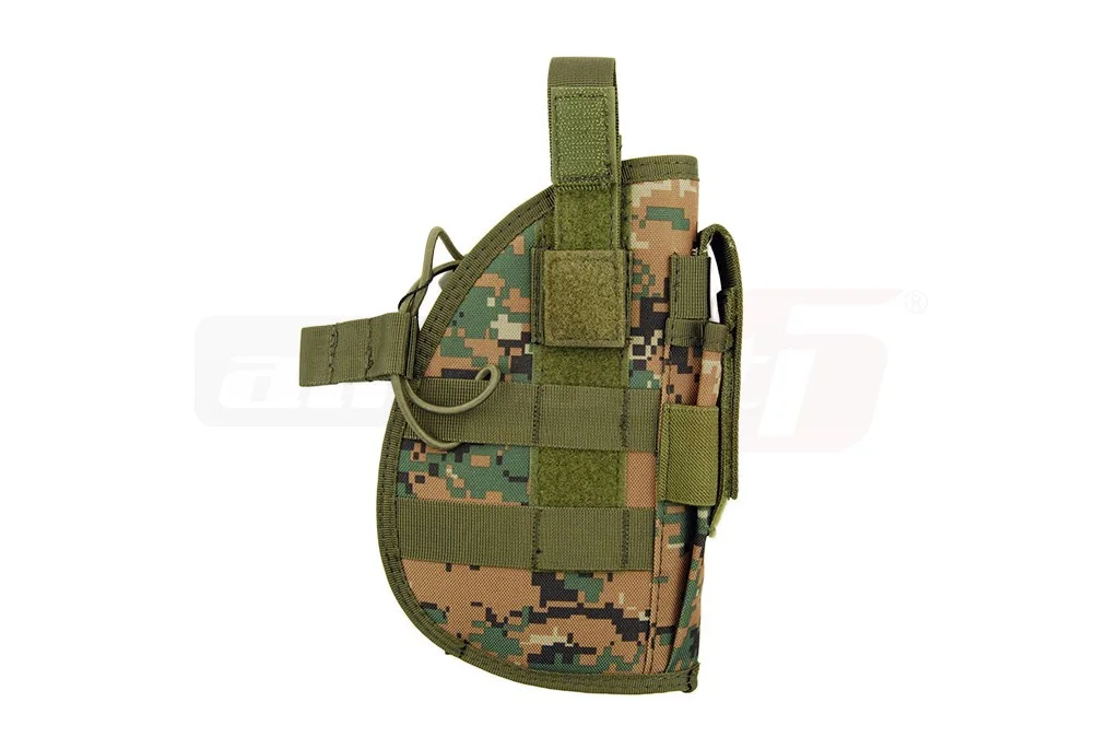 8Fields Universal Pistol Holster Molle Digital Woodland 3
