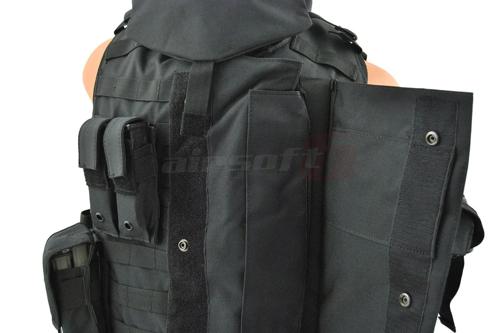 8Fields Interceptor Tactical Vest Black 6