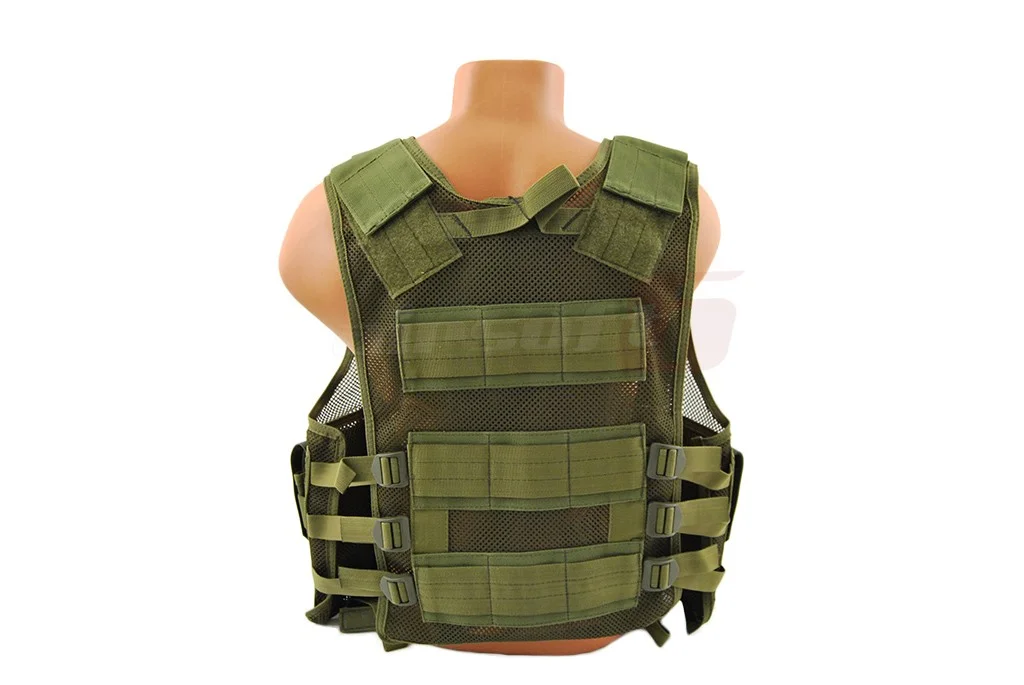 8Fields Tactical Vest with Mesh Olive 3