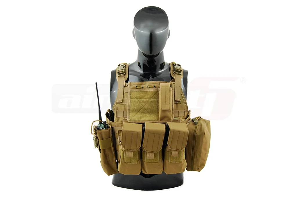 8Fields Tactical Vest Cummerbund Coyote 6