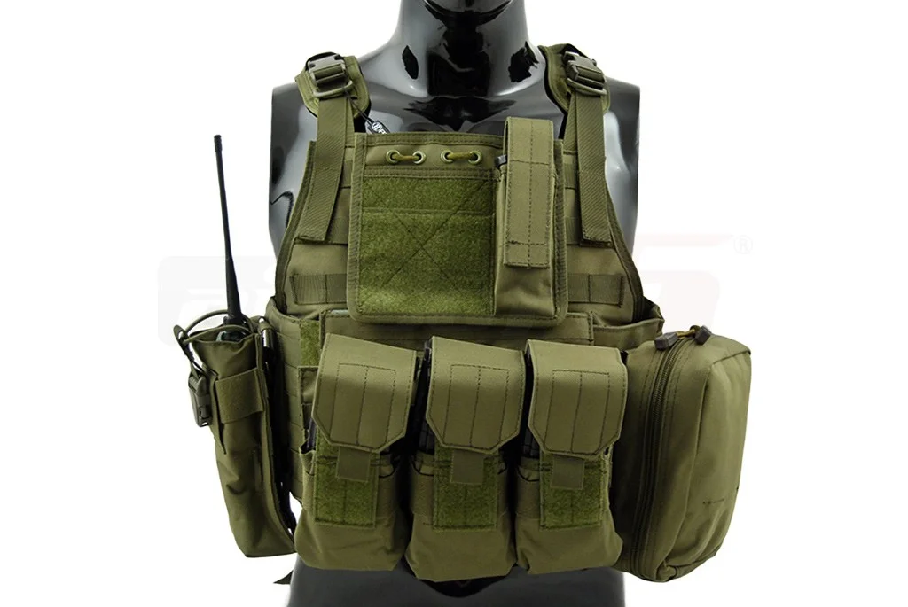 8Fields Tactical Vest Cummerbund Olive 3