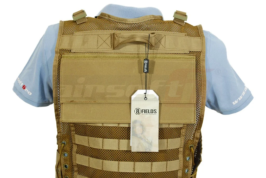 8Fields Tactical Molle Vest Coyote 5