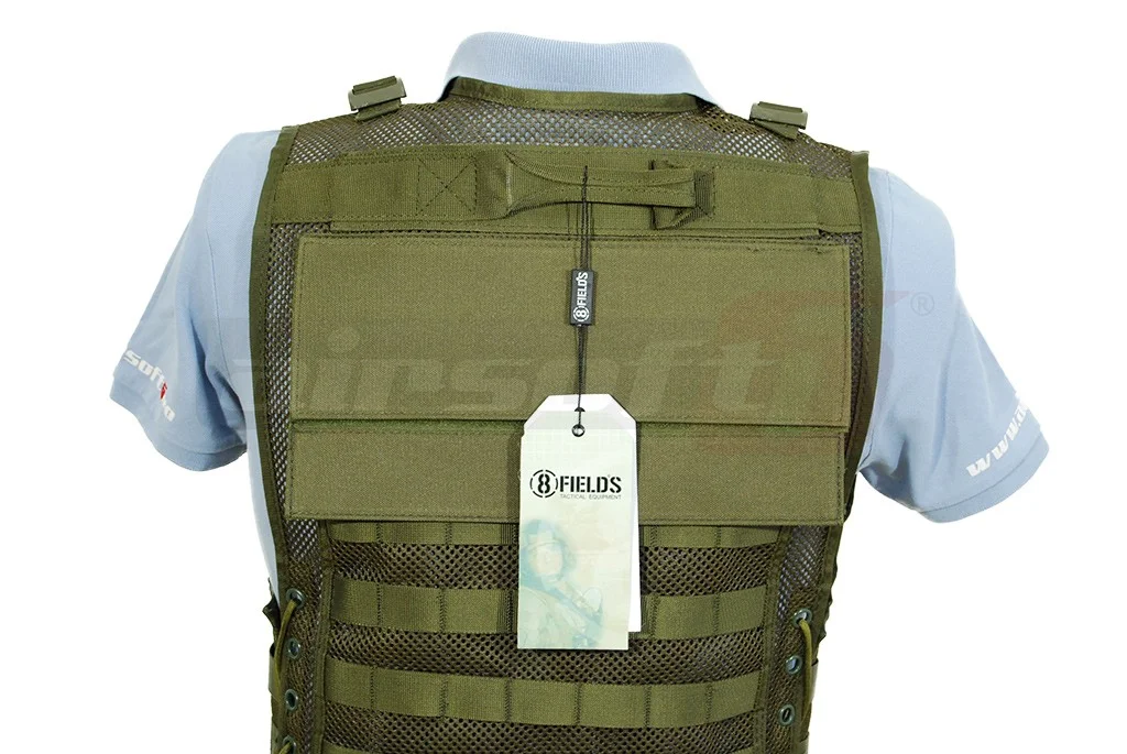 8Fields Tactical Molle Vest Mesh Olive 5