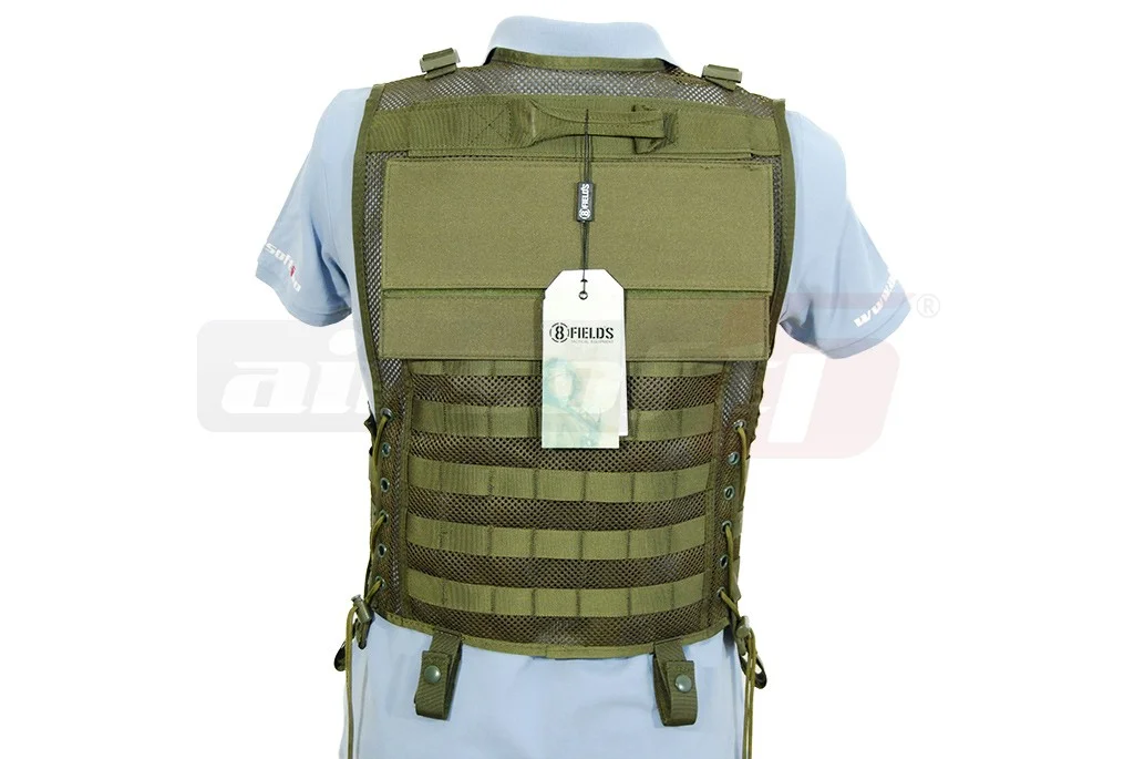 8Fields Tactical Molle Vest Mesh Olive 3
