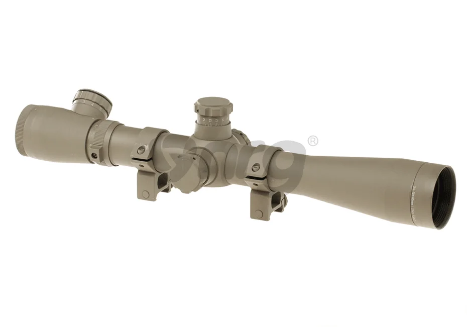 I have a 3.5-10x40E-SF Desert tactical scope. 4