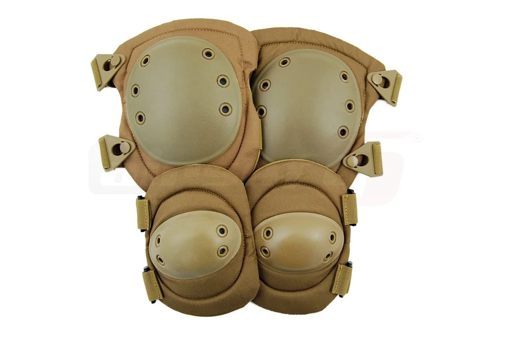 8Fields Knee and Elbow Pad Set Coyote 2
