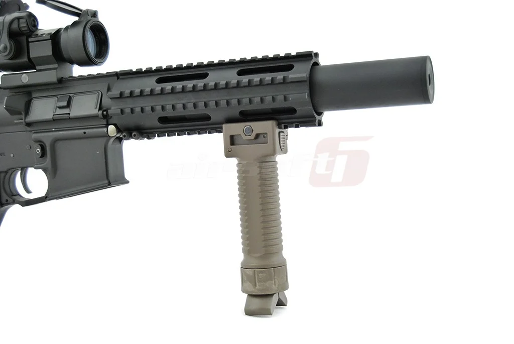 ACM Vertical Grip with Extendable Support Olive 13