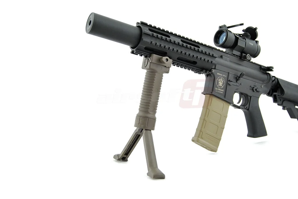 ACM Vertical Grip with Extendable Support Olive 5