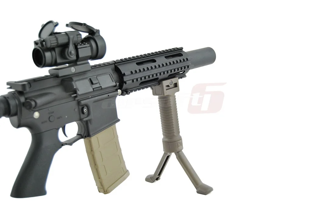 ACM Vertical Grip with Extendable Support Olive 3