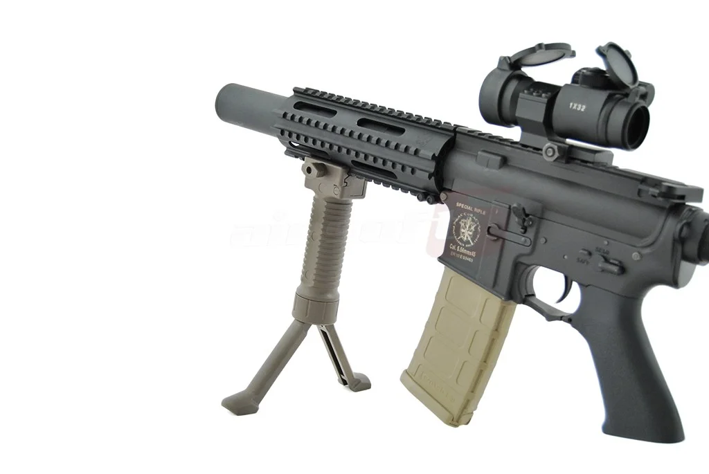 ACM Vertical Grip with Extendable Support Olive 2