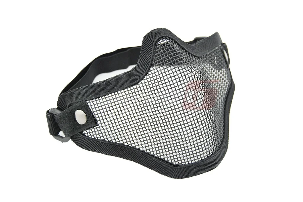8Fields Black Metal Protection Mask 3