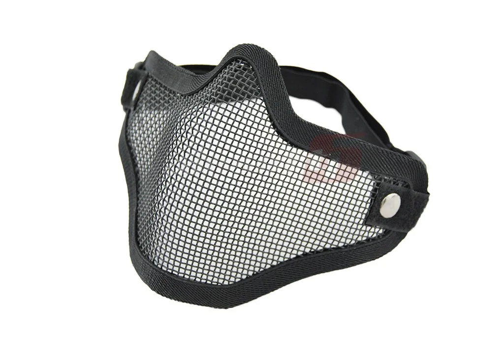 8Fields Black Metal Protection Mask 2