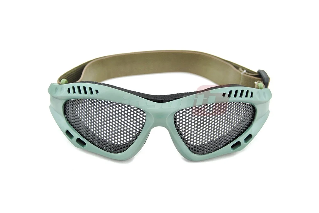 ACM Simple Protective Glasses with Mesh Olive 3
