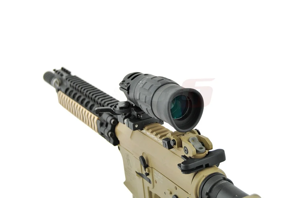ACM 1.5 - 5x Magnifying Scope for Red Dot Sights Black 4