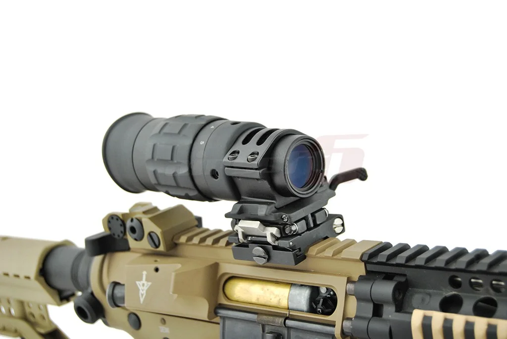 ACM 1.5 - 5x Magnifying Scope for Red Dot Sights Black 5
